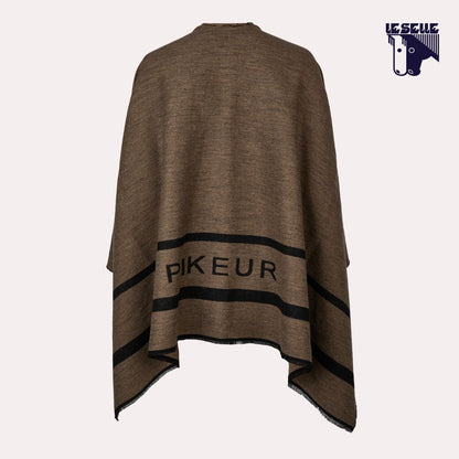MANTELLA PIKEUR DOUBLE FACE - TABACCO