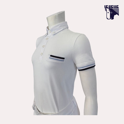 POLO TECH NET DA CONCORSO BIMBO CAVALLERIA TOSCANA - BIANCO