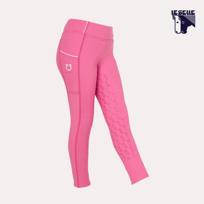 LEGGINGS INVERNALI EQUESTRO - ROSA