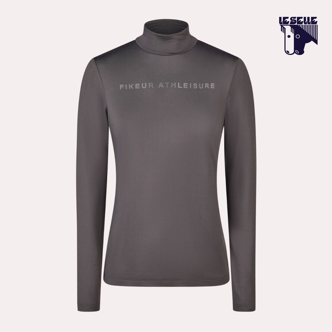 MAGLIA PIKEUR DOTS SHIRT ATHLEISURE - GRIGIO