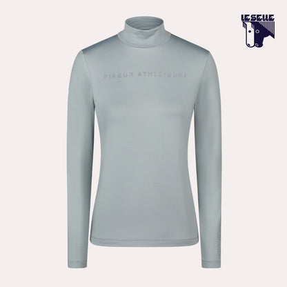 MAGLIA PIKEUR DOTS SHIRT ATHLEISURE - AZZURRO POLVERE