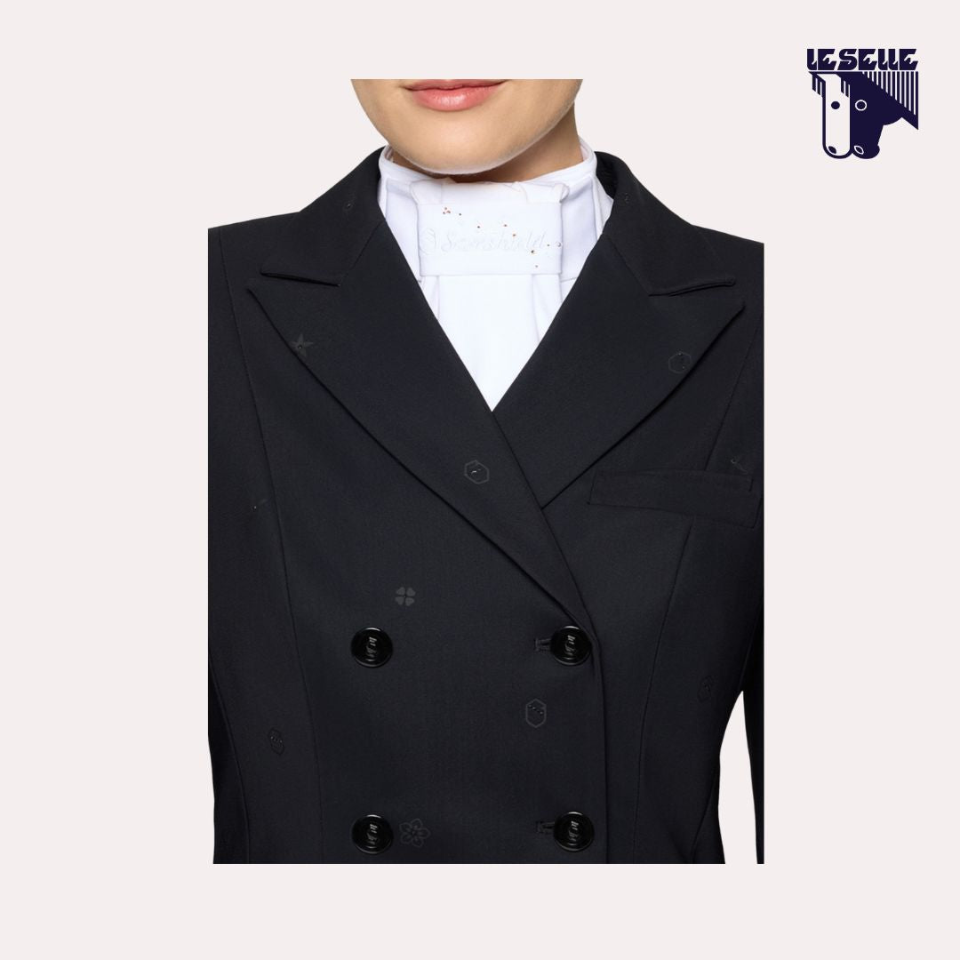 PLASTRON FLORAL SAMSHIELD - BIANCO