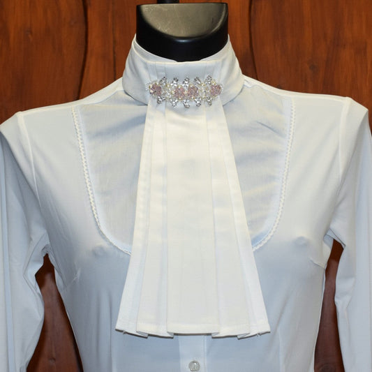 PLASTRON EQUITAZIONE IN SETA ARTIGIANALI