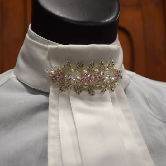 PLASTRON EQUITAZIONE IN SETA ARTIGIANALI