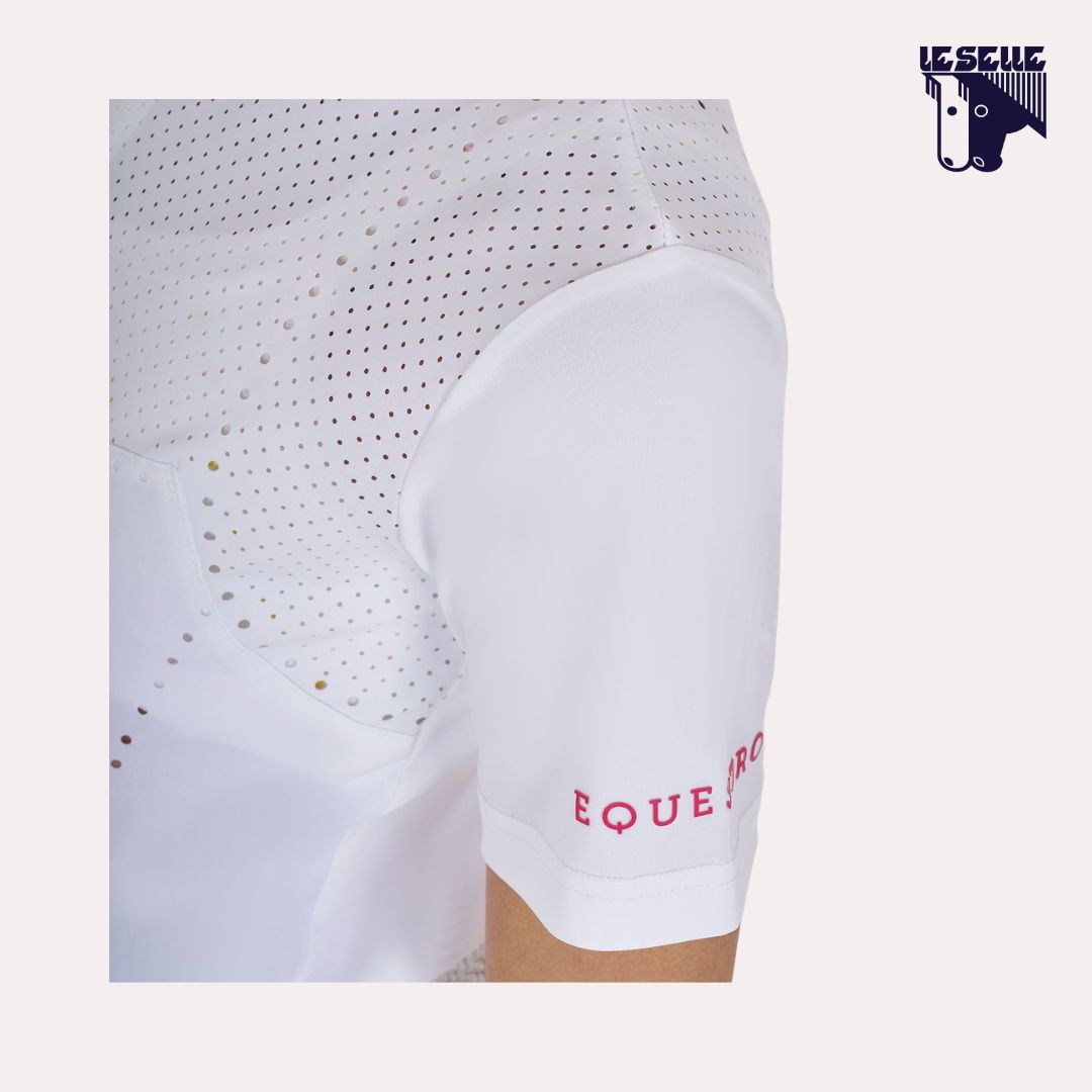 POLO DA CONCORSO BIMBA EQUESTRO - BIANCO