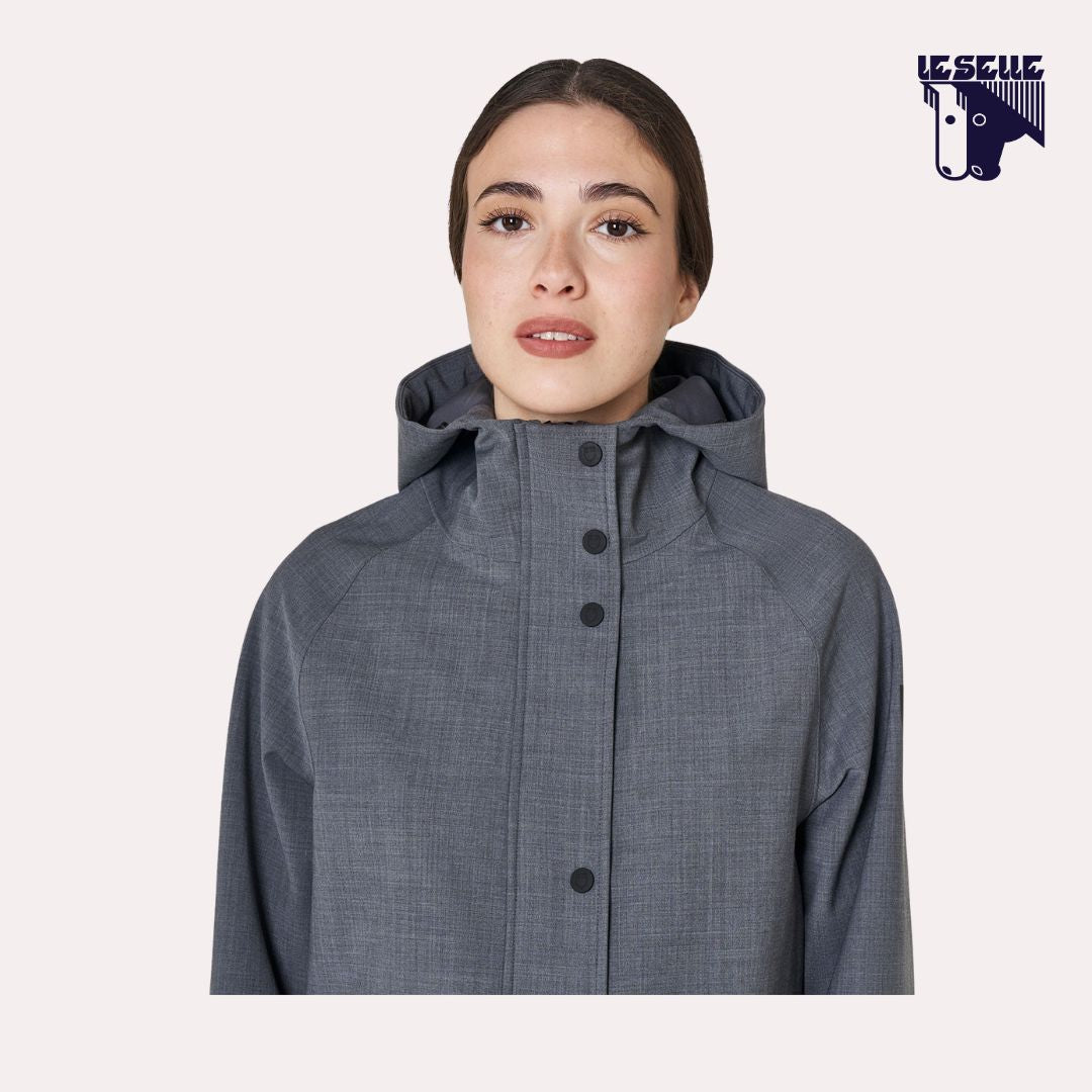 SOFTSHELL IN LANA EQUESTRO - GRIGIO