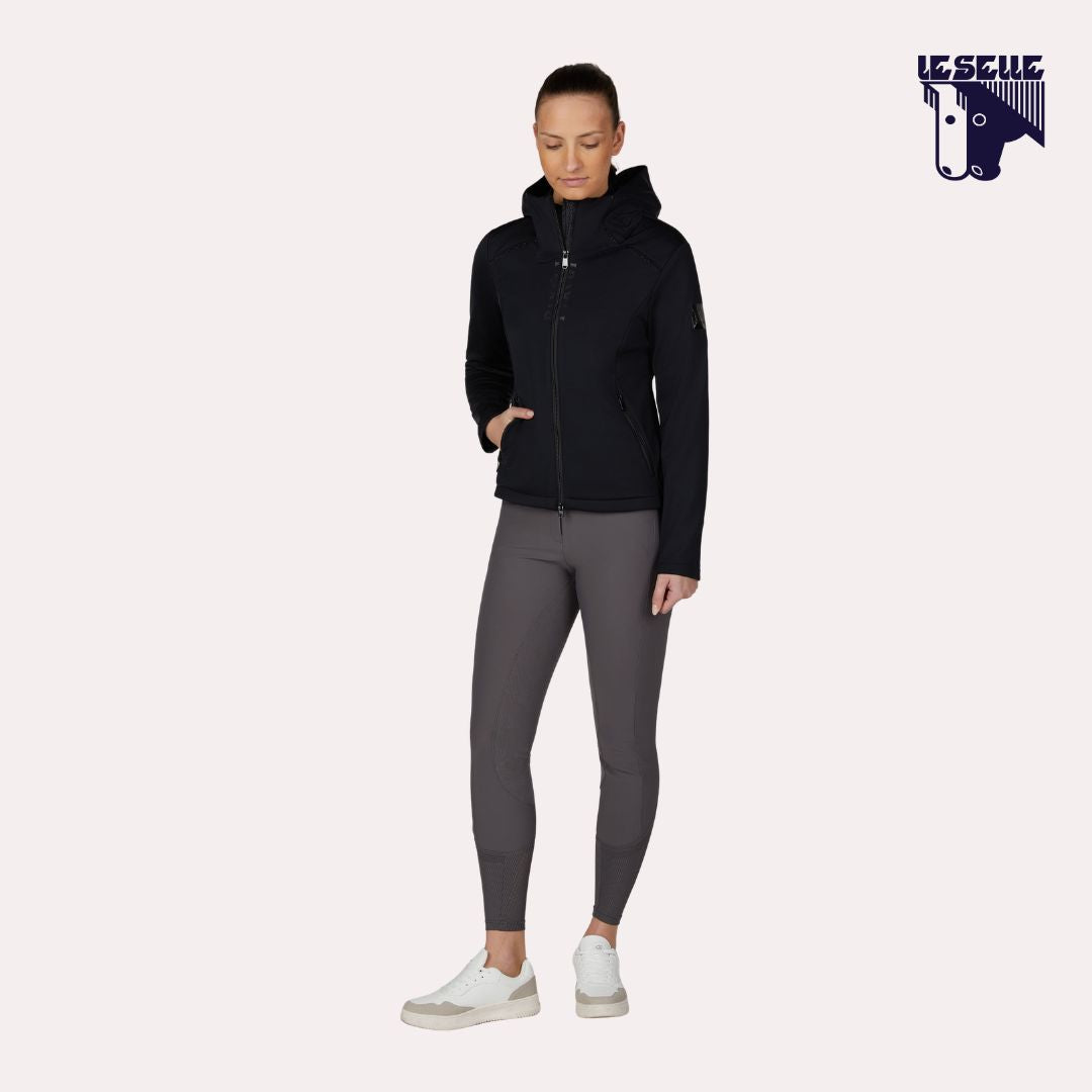 FELPA PIKEUR TECHVELVET FLEECE FLEECE JACKET - NERO