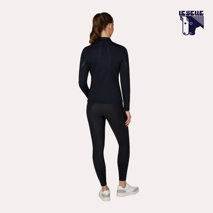 MAGLIA TERMICA PIKEUR ZONE SHIRT ATHLEISURE - NERO