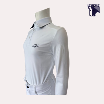 POLO ANTON DA CONCORSO BIMBO SARM HIPPIQUE - BIANCO