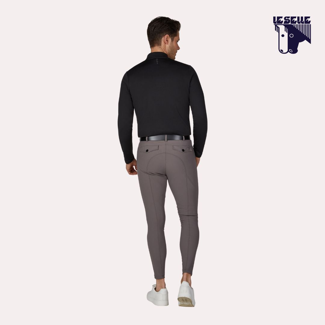 MAGLIA PIKEUR ZIP SHIRT ATHLEISURE - NERO