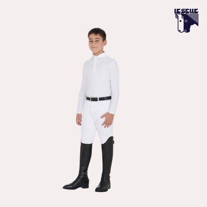 POLO DA CONCORSO BIMBO EQUESTRO - BIANCO