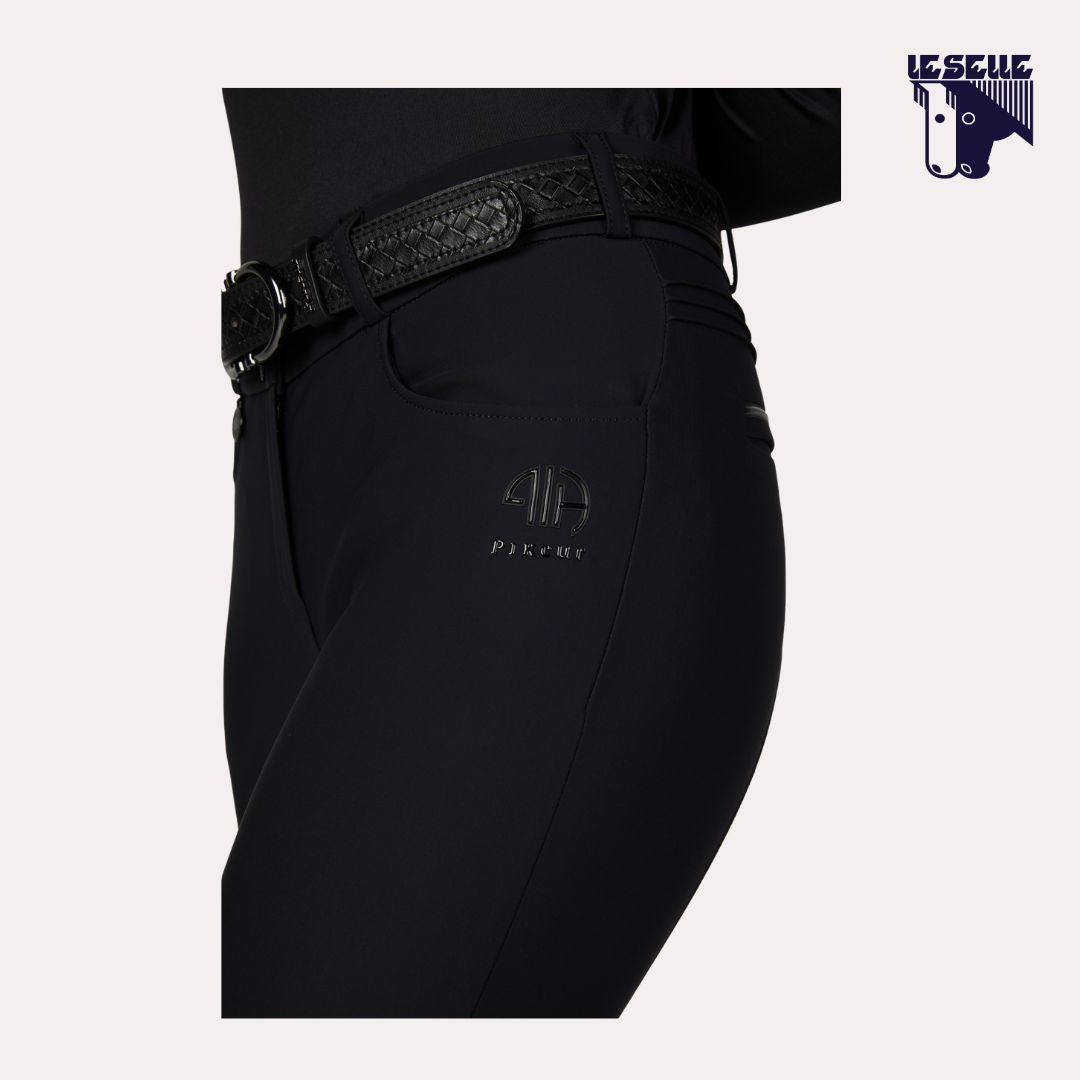 PANTALONE PIKEUR CEELINA MATRIXGRIPTEC - NERO