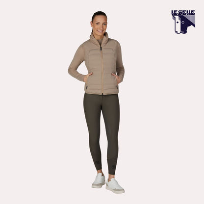 SMANICATO PIKEUR QUILTED FLEXVEST - BEIGE