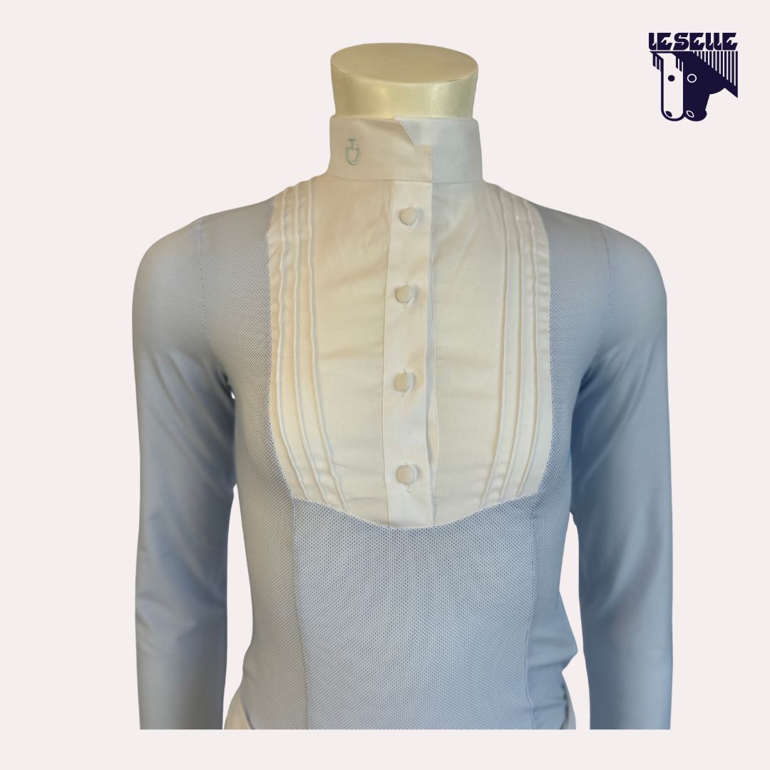 POLO DA CONCORSO BIMBA CAVALLERIA TOSCANA - AZZURRO