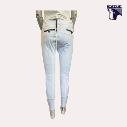 PANTALONE N57 DA GARA FULL GRIP ANIMO - BIANCO