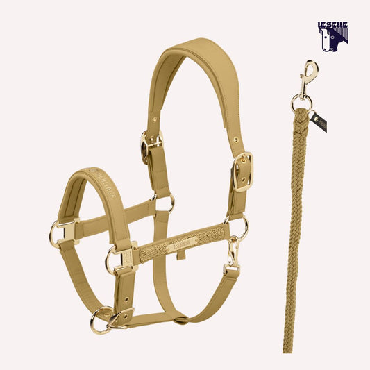CAVEZZA E LUNGHINA ESKADRON FAUX LEATHER HERITAGE - SENAPE