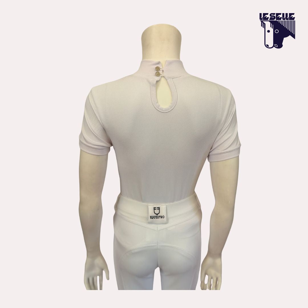 POLO DA CONCORSO BIMBA SARM HIPPIQUE - BIANCO