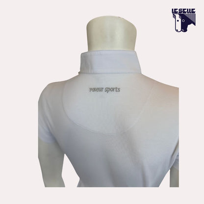 POLO TURNIER DA CONCORSO BIMBA PIKEUR - BIANCO