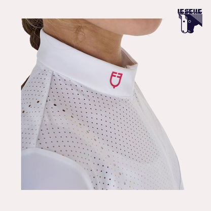 POLO DA CONCORSO BIMBA EQUESTRO - BIANCO