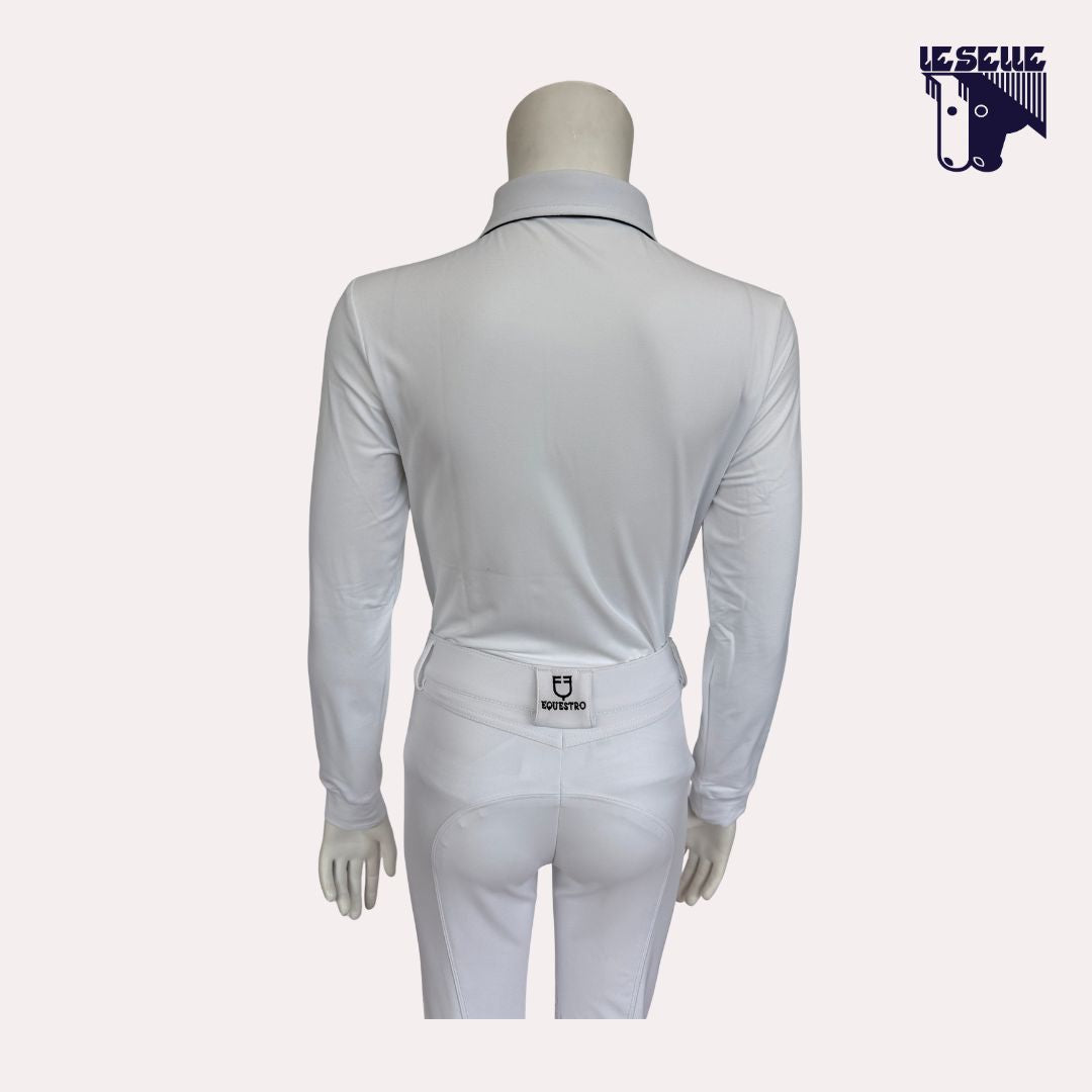 POLO ANTON DA CONCORSO BIMBO SARM HIPPIQUE - BIANCO