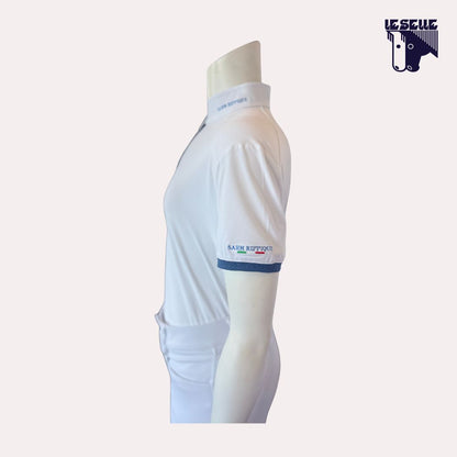 POLO ARIA DA CONCORSO BIMBA SARM HIPPIQUE - BIANCO