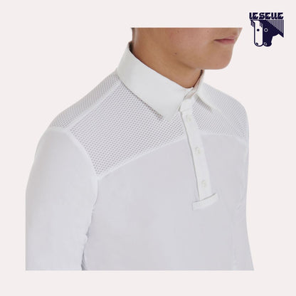POLO DA CONCORSO BIMBO EQUESTRO - BIANCO