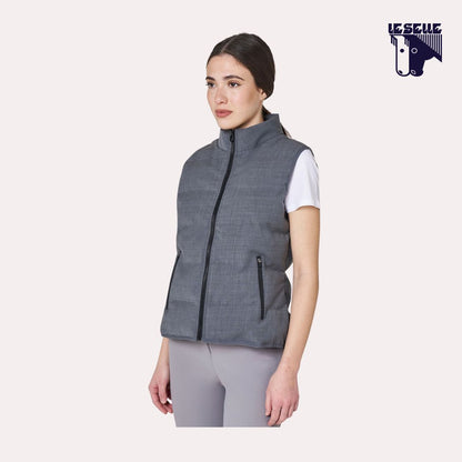 SMANICATO IN LANA EQUESTRO - GRIGIO