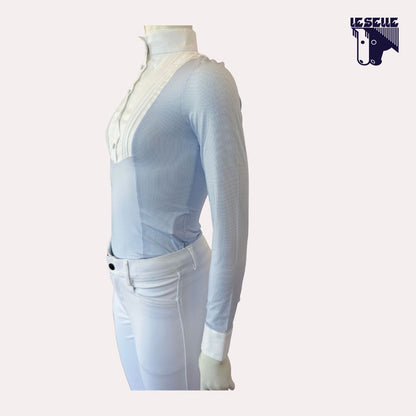 POLO DA CONCORSO BIMBA CAVALLERIA TOSCANA - AZZURRO