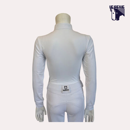 POLO SAFIRA DA CONCORSO BIMBA SARM HIPPIQUE - BIANCO