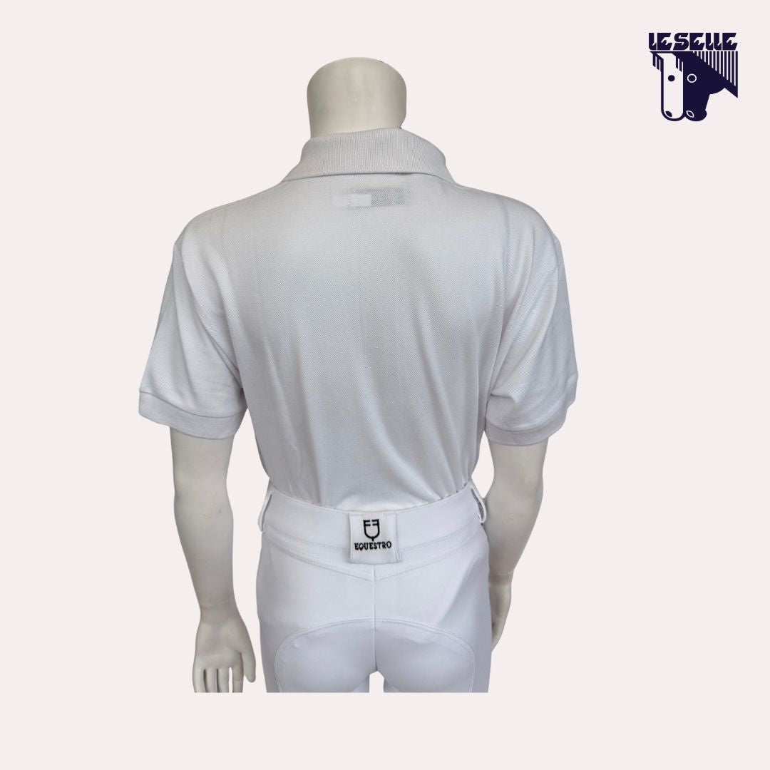 POLO BOWEN DA CONCORSO BIMBO EQUILINE - BIANCO
