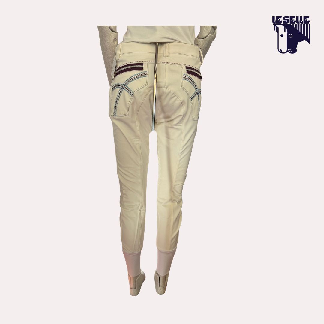 PANTALONE DA GARA ANIMO - BIANCO