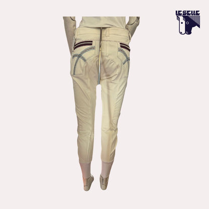 PANTALONE DA GARA ANIMO - BIANCO