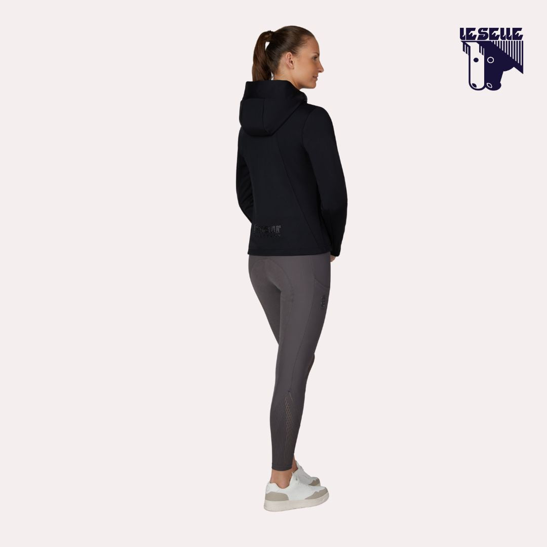 FELPA PIKEUR TECHVELVET FLEECE FLEECE JACKET - NERO