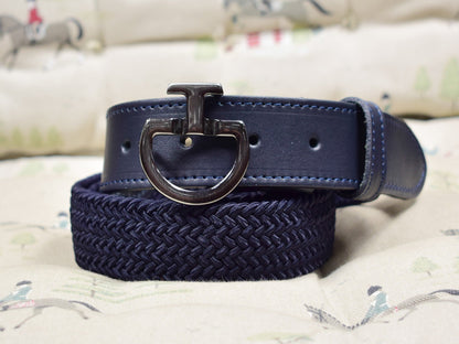 CT UNISEX ELASTIC BELT BLU