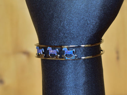 BRACCIALE NADA TRIVIAL CAVALLI A DONDOLO