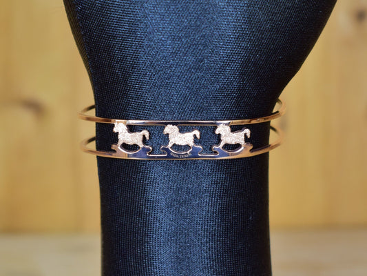 BRACCIALE NADA TRIVIAL CAVALLI A DONDOLO