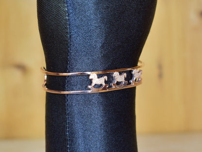 BRACCIALE NADA TRIVIAL CAVALLI A DONDOLO
