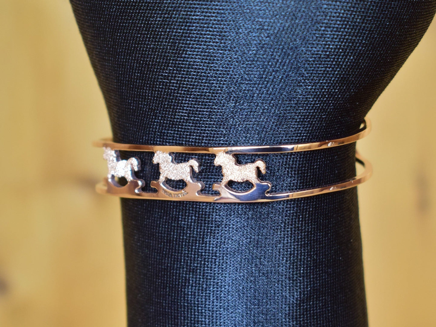 BRACCIALE NADA TRIVIAL CAVALLI A DONDOLO