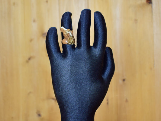 ANELLO BRONZO DIPINTO