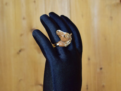 ANELLO BRONZO DIPINTO