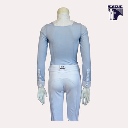POLO DA CONCORSO BIMBA CAVALLERIA TOSCANA - AZZURRO