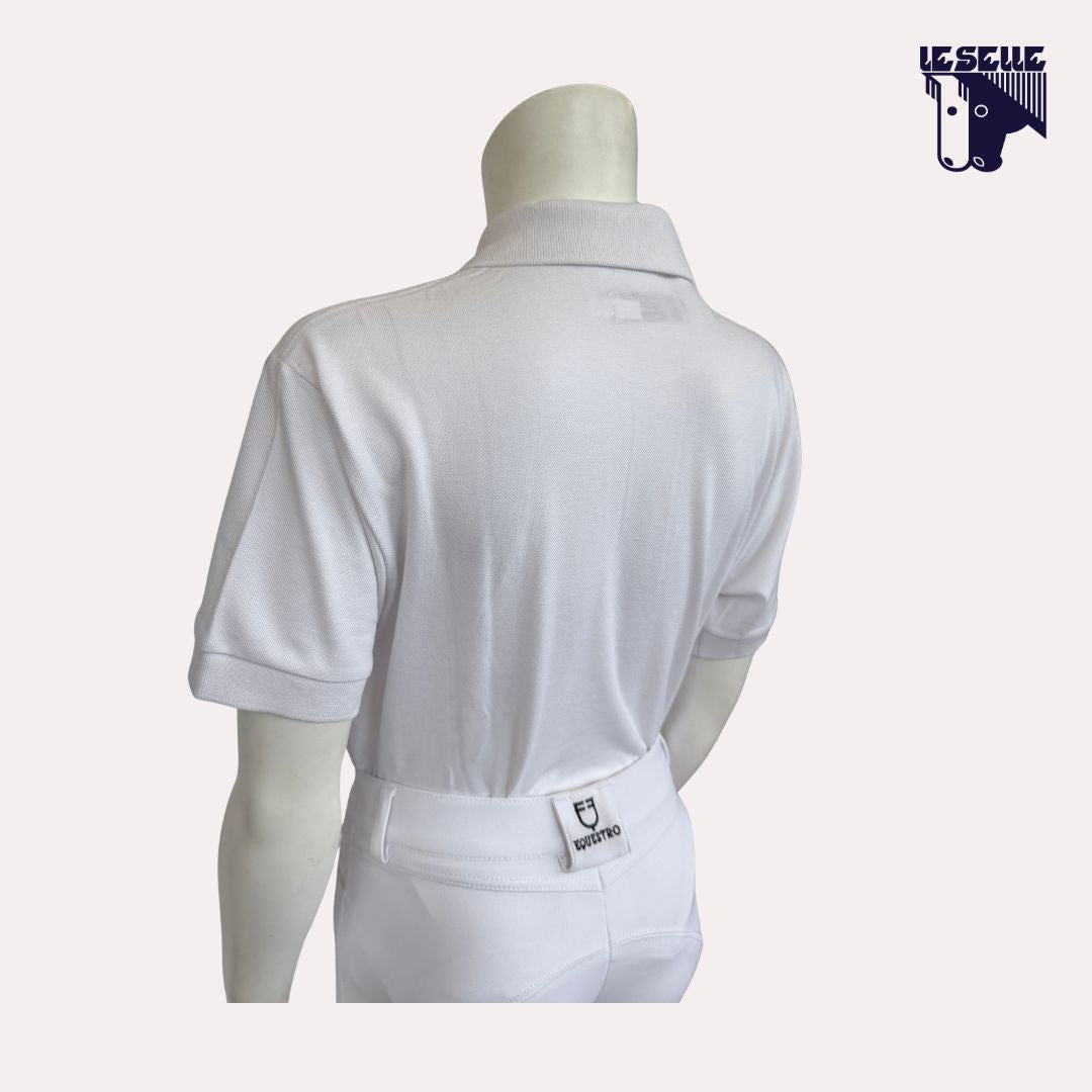 POLO BOWEN DA CONCORSO BIMBO EQUILINE - BIANCO