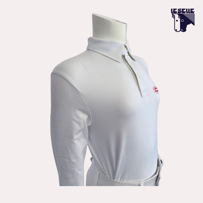 POLO DA CONCORSO BIMBO SARM HIPPIQUE - BIANCO