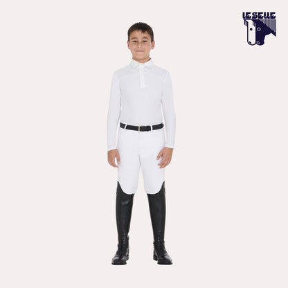 POLO DA CONCORSO BIMBO EQUESTRO - BIANCO