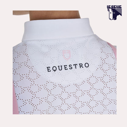 POLO DA CONCORSO BIMBA EQUESTRO - BIANCO