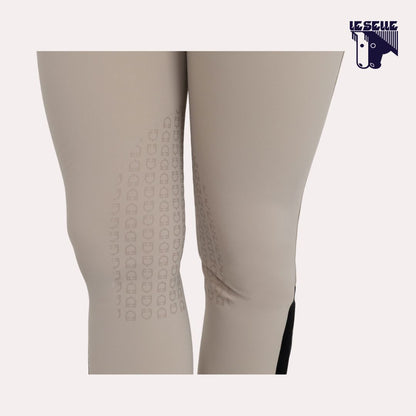 PANTALONI GRIP AL GINOCCHIO EQUESTRO - BEIGE