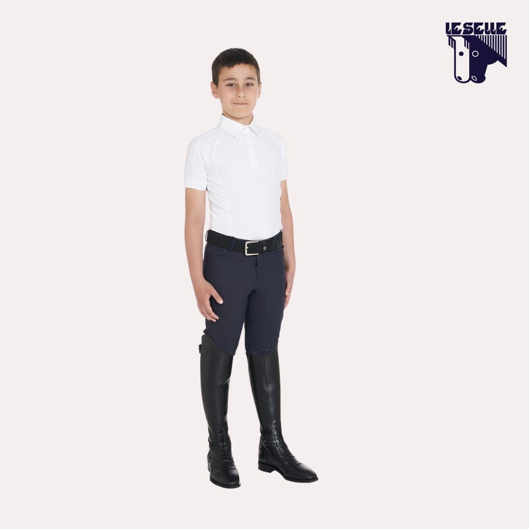 POLO DA CONCORSO BIMBO EQUESTRO - BIANCO