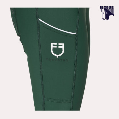 LEGGINGS EQUESTRO INVERNALI - VERDE