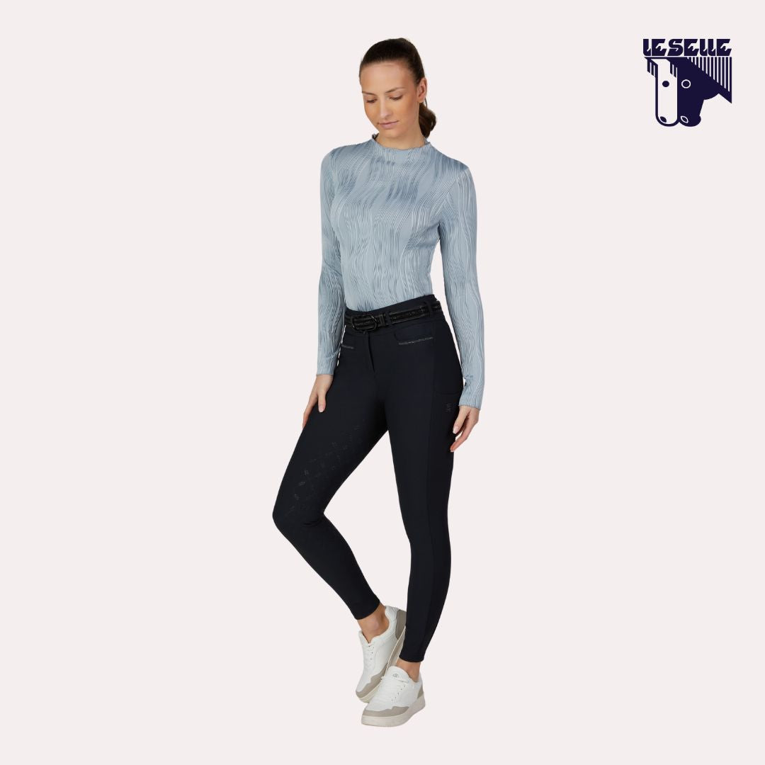 MAGLIA PIKEUR WAVELINE SHIRT SELECTION - AZZURRO POLVERE