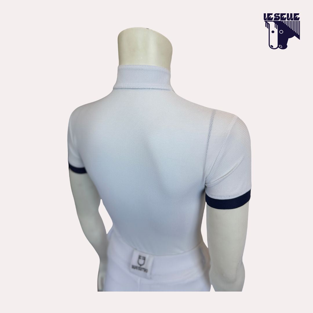 POLO LOLA DA CONCORSO BIMBA SARM HIPPIQUE - BIANCO